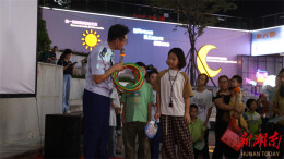 道县：消防夜市火爆开市 国庆消防安全不打烊