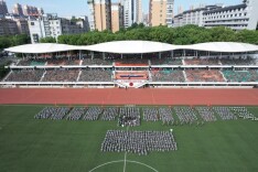 长沙民政职院举行2024级新生军训总结暨2023—2024学年表彰大会