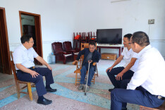 陶伟军调研防返贫监测与帮扶工作