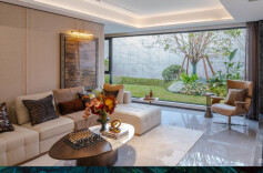 中建翡翠天序“鎏光谧境”美学示范区开放