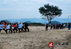 江华小圩壮族乡：社区联合开展主题党日暨文体实践活动