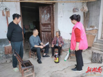 合口镇黄陵桥社区：走访送慰问 帮扶暖人心