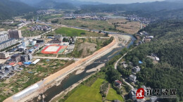 江华码市镇：加快防洪保护圈建设 筑牢安全屏障