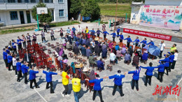 公益金 | “湘当有爱·百社联村”益伴乐龄社工行让600余位老人受益