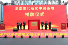 奋力打造中部地区现代石化科技创新高地——湖南现代石化中试基地揭牌暨岳阳现代化工创新发展交流会举行