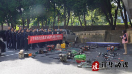 江华：集中销毁非法渔具 全力保护县域生态