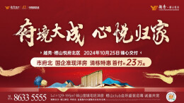 栖山盛启，悦见风年丨越秀·栖山悦府北区提前交付