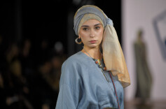 俄罗斯举行伏尔加时装周