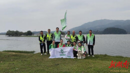 道县组织开展巡河护鸟活动