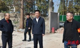 陈淼到岳西中学调研督导提质改造项目建设和食品安全工作