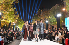 百年金融老街上演现代时尚秀