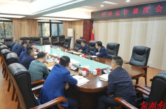 岳阳楼区经济运行调度会召开
