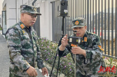 益阳安化县组织开展防空警报试鸣及人防疏散演练活动