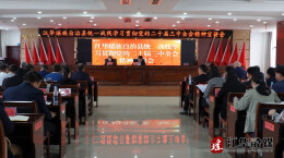 江华统一战线学习贯彻党的二十届三中全会精神宣讲会暨县工商联（总商会）第十三届执委会三次会议召开