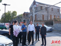 白再兴调研洞庭南路历史文化街区保护与活化利用工作