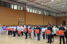 大汉团委摘得湘江新区黄金园街道气排球比赛冠军