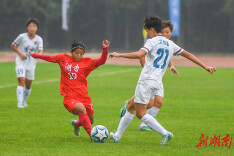 湖南女足3-0胜广东，进入9-12名区间