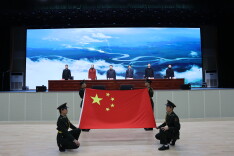 华容县第七届“体彩杯”篮球、气排球联谊赛开幕