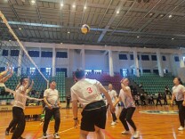 湖南举办邮政快递行业首届“小蜜蜂杯”气排球比赛