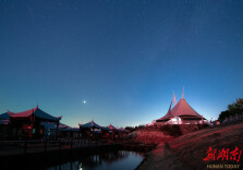 梦幻！湖南冬天的夜晚，漫天繁星如织锦般绚烂