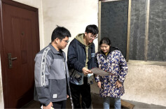 独坡镇：平安叮嘱送家门  暖心真情叩心间