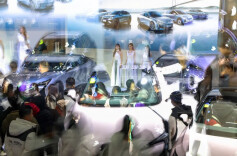 车展除了车，还有赏心悦目的模特风采