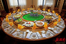 寻味健康湘菜｜黄金茶宴，每一道菜品都有一个苗语名