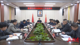 王启武主持召开基层社会治理相关工作会商会