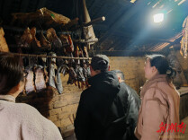 守护腊味“飘香”，桂花园乡入户开展消防安全排查