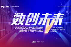 大汉集团年会：以“数创”之名，回顾往昔，展望2025