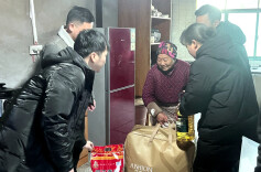 菁芜洲镇：春节慰问送关怀 岁寒情深暖人心