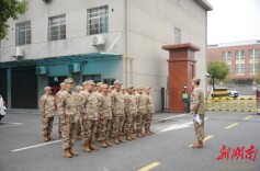 君山区人武部春节前夕拉动战备值班分队