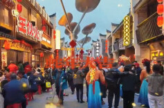 老街、飞雪、排街展演，衡阳苏州湾新春庙会年味浓