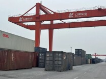 奋力冲刺“开门红”！春节期间多式联运物流园发货量870标箱