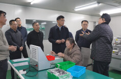 王启武走访调研企业复工复产情况