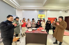 雨湖区楠竹山镇开展“品汤圆 猜灯谜 话清廉” 主题活动