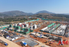 （组图新闻）湖南道县：新春伊始 项目建设忙
