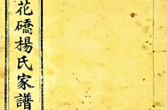 首次发现国学大师杨树达的族谱