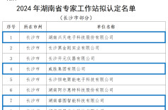 湘商力量｜长沙18家企业入选湖南省专家工作站，湘江新区占近半数