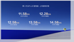 增配降价！第二代元PLUS智驾版11.58万元起售