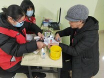 高升社区开展三月春光媚“锋”暖润心扉活动