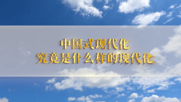 大道之问④中国式现代化究竟是什么样的现代化