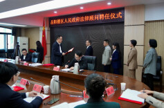 岳阳楼区举行政府法律顾问聘任仪式