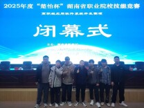 喜报！长沙民政职院软件学院获2025年度“楚怡杯”湖南省职业院校技能竞赛应用软件系统开发赛项一等奖