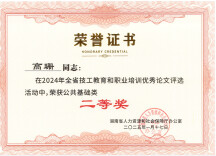 湖南大汉技工学校优秀论文获殊荣  信息化教学与匠心美育共筑职教新高地