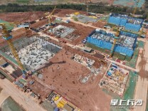 湖南大学科创港校区项目桩基工程完工