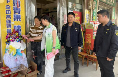 南县华阁镇多部门联动推进清明文明祭祀新风尚
