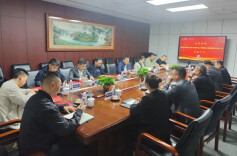 首钢水城钢铁销售公司经理欧阳习卓一行来访大汉电商