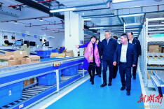 访企拓岗，湖南中医药大学赴达嘉维康医药集团调研