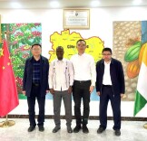 对非经贸合作步步为赢 蔺佳带队拜访科特迪瓦驻华大使馆